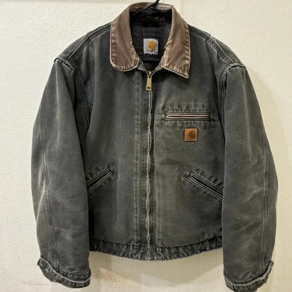 Carhartt J97 MOS Detroit Jacket Size medium MossGreen